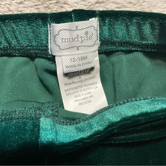 Mud Pie Kids Tartan Reindeer Tunic and Leggings Set - Picture 7 of 8